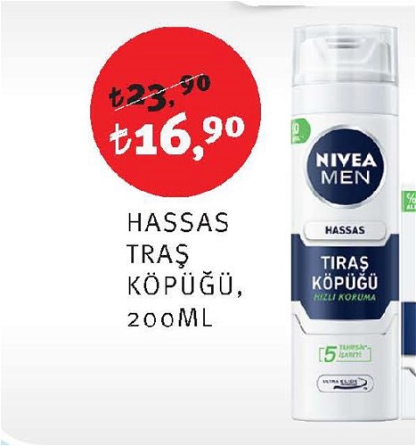 Nivea Men Hassas Traş Köpüğü 200Ml image