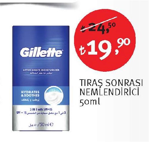 Gillette Tıraş Sonrası Nemlendirici 50 ml image