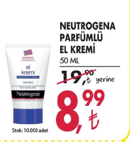 Neutrogena Parfümlü El Kremi 50 Ml image