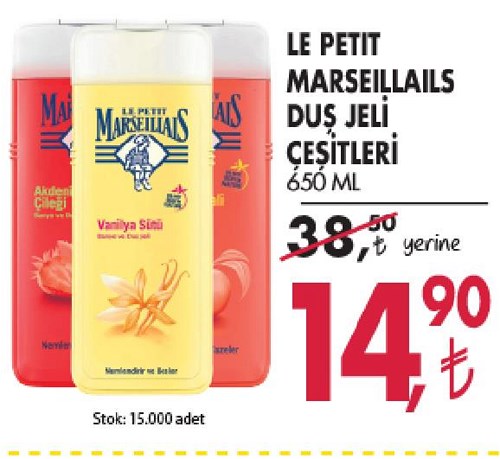 Le Petit Marseillais Duş Jeli Çeşitleri 650 Ml image
