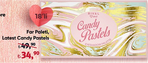 Rival Love Me Far Paleti Latest Candy Pastels image