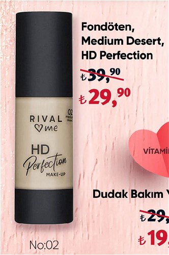 Rival Love Me Fondöten Medium Desert HD Perfection image