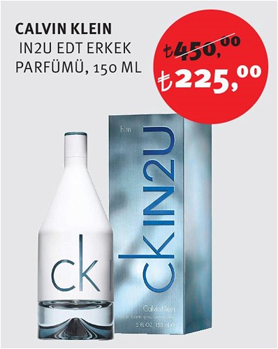 Calvin Klein In2u Erkek Edt 150 Ml image