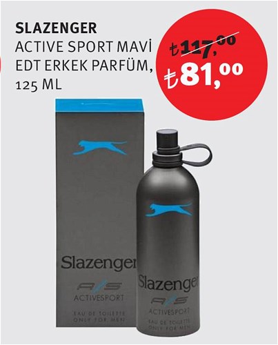 Slazenger Active Sport Mavi Edt Erkek Parfüm 125 Ml image