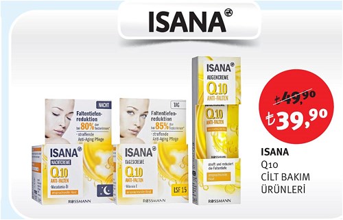 Isana Q10 Cilt Bakım Ürünleri image