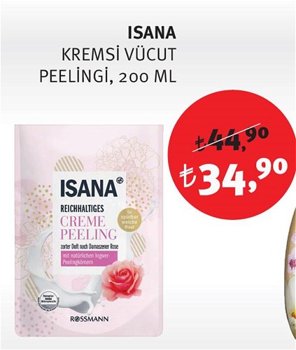 Isana Kremsi Vücut Peelingi 200 Ml image