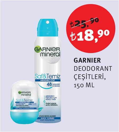 Garnier Deodorant Çeşitleri 150 Ml image