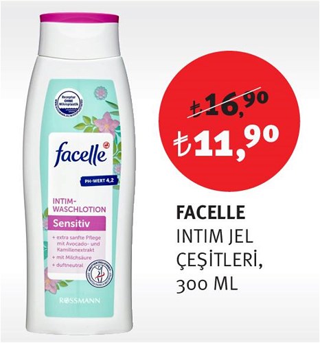 Facelle Intim Jel Çeşitleri 300 ml image