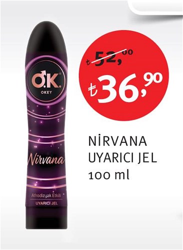 Okey Nirvana Uyarıcı Jel 100 ml image