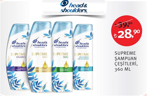 Head&Shoulders Supreme Şampuan Çeşitleri 360 Ml image