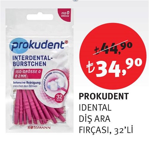 Prokudent Idental Diş Ara Fırçası 32'li image