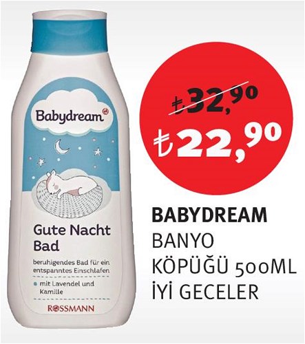 Babydream Banyo Köpüğü 500Ml İyi Geceler image