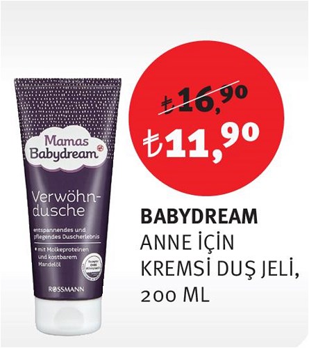 Babydream Anne İçin Kremsi Duş Jeli 200 Ml image