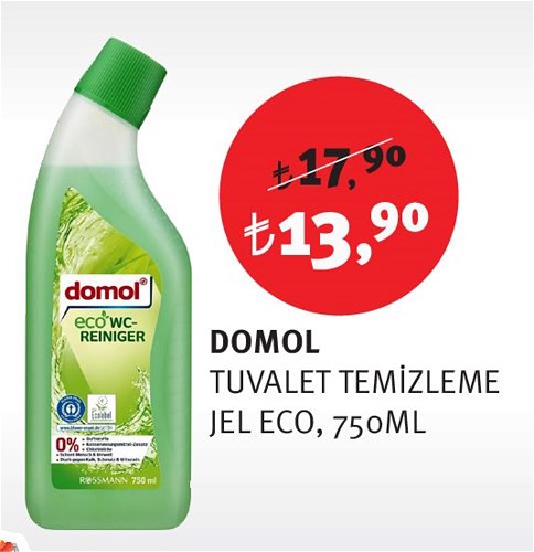 Domol Tuvalet Temizleme Jel Eco 750 Ml image