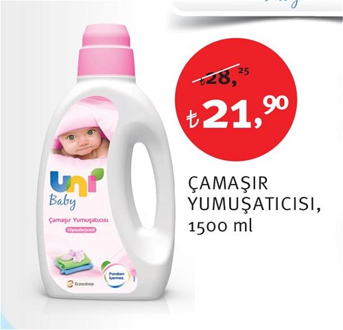 Uni Baby Çamaşır Yumuşatıcısı 1500 ml image