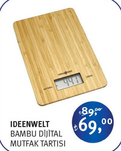 Ideenwelt Bambu Dijital Mutfak Tartısı image