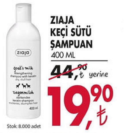 Ziaja Keçi Sütü Şampuan 400 Ml image