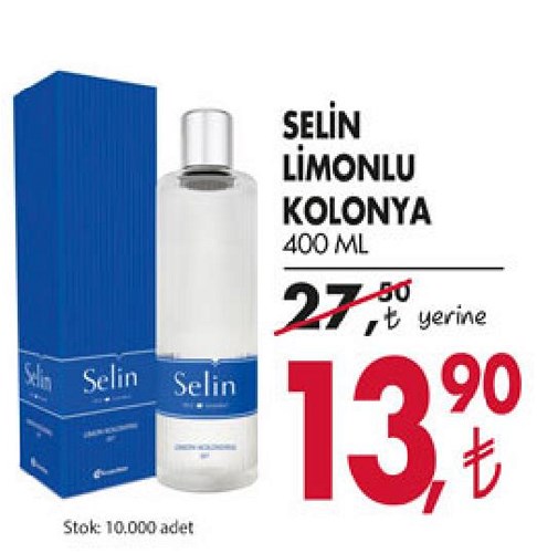 Selin Limonlu Kolonya 400 Ml image