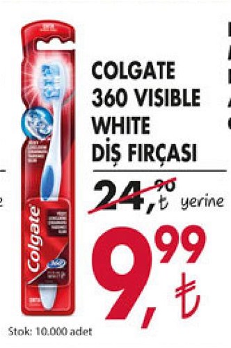 Colgate 360 Visible White Diş Fırçası image