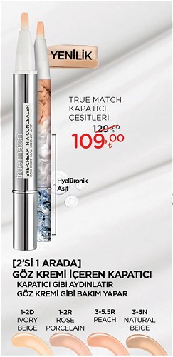 Loreal Paris True Match Kapatıcı  Çeşitleri image