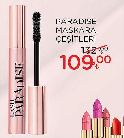 Loreal Paris Paradise Maskara Çeşitleri image