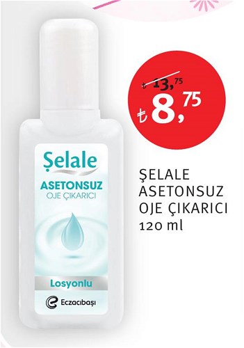 Şelale Asetonsuz Oje Çıkarıcı 120 ml image