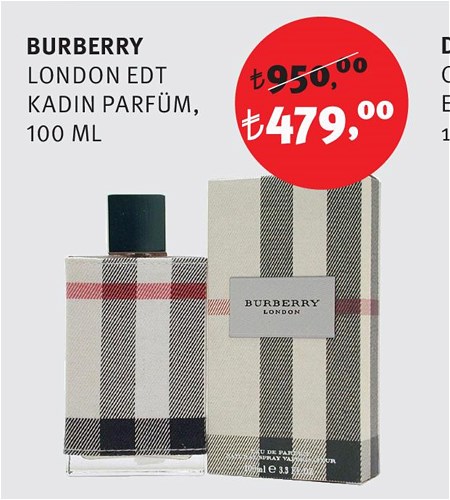 Burberry London Edt Kadın Parfüm 100 Ml image