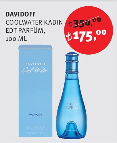 Davidoff Coolwater Kadın Edt Parfüm 100 Ml image