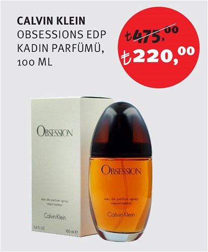 Calvin Klein Obsessions Edp Kadın Parfümü 100 Ml image