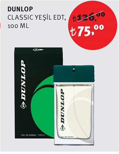 Dunlop Classic Yeşil Edt 100 Ml image