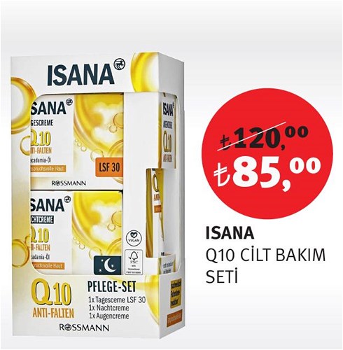 Isana Q10 Cilt Bakım Seti image