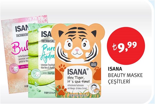 Isana Beauty Maske Çeşitleri image