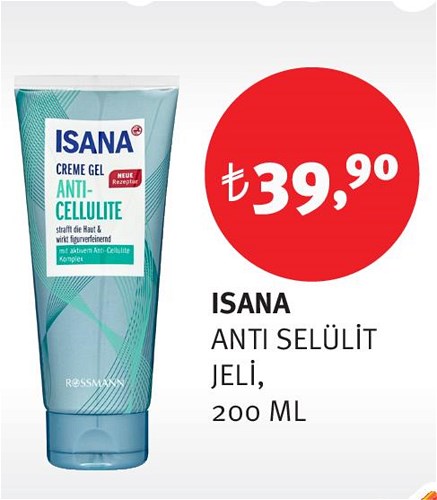 Isana Anti Selülit Jeli 200 Ml image