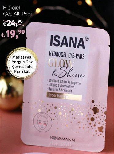 Isana Glow & Shine Hidrojel Göz Altı Pedi image