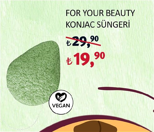 For Your Beauty Konjac Süngeri image