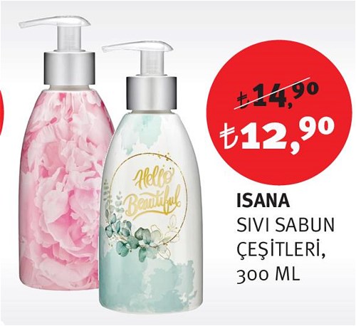 Isana Sıvı Sabun Çeşitleri 300 Ml image