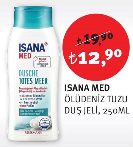 Isana Med Ölüdeniz Tuzu Duş Jeli 250Ml image