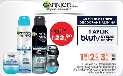 Garnier Deodorant Çeşitleri image