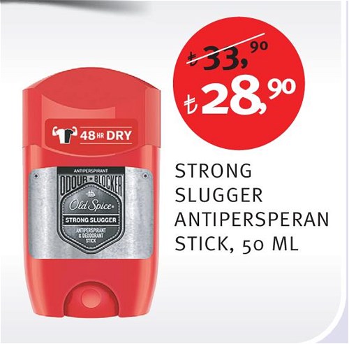 Old Spice Strong Slugger Antipersperan Stick 50 Ml image