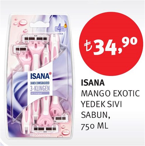 Isana Mango Exotic Yedek Sıvı Sabun 750 Ml image