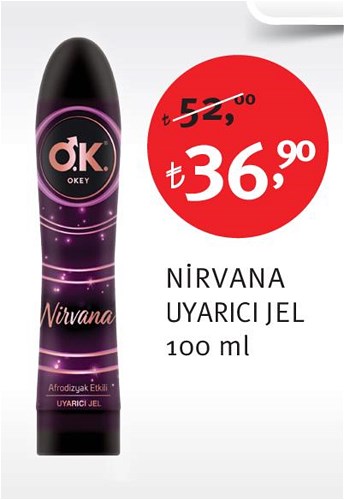 Okey Nirvana Uyarıcı Jel 100 ml image