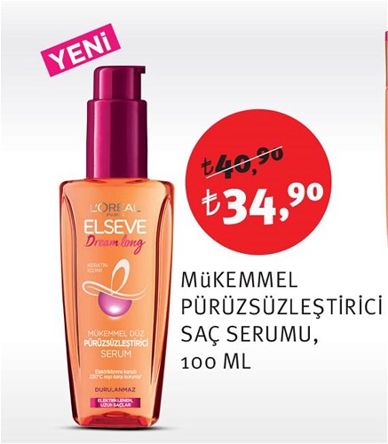 Loreal Mükemmel Pürüzsüzleştirici Saç Serumu 100 Ml image