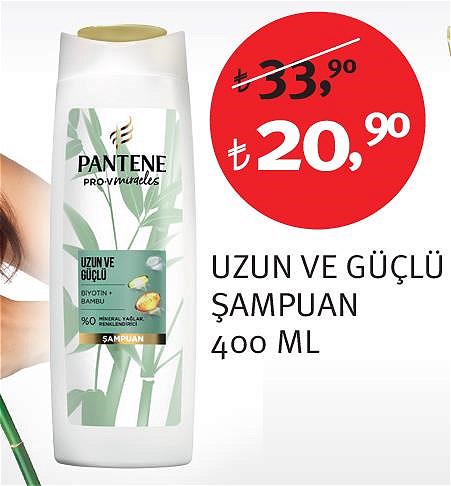 Pantene Uzun ve Güçlü Şampuan 400 Ml image