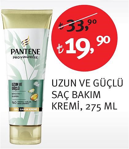 Pantene Uzun ve Güçlü Saç Bakım Kremi 275 Ml image