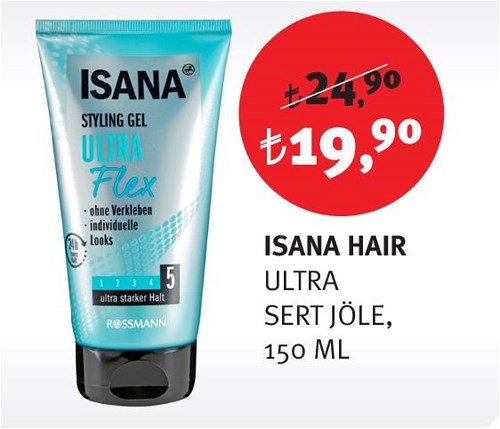 Isana Hair Ultra Sert Jöle 150 Ml image