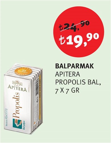 Balparmak Apitera Propolis Bal 7x7 Gr image