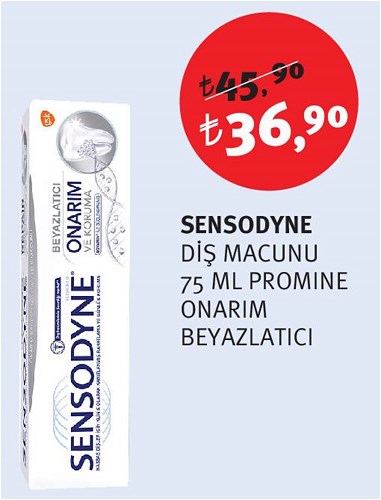 Sensodyne Diş Macunu 75 Ml Promine Onarım Beyazlatıcı image