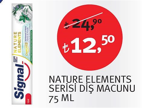 Signal Nature Elements Serisi Diş Macunu 75 Ml image