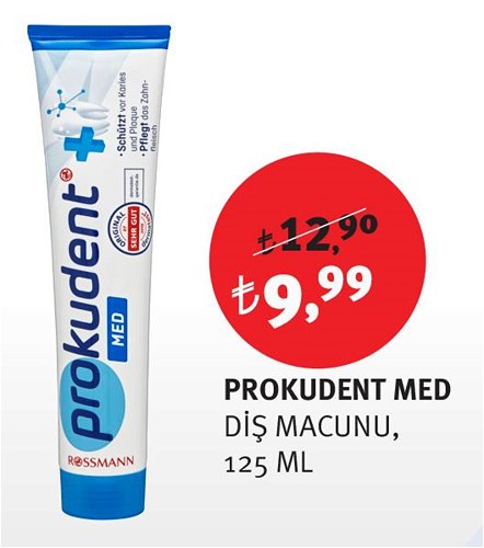 Prokudent Med Diş Macunu 125 Ml image