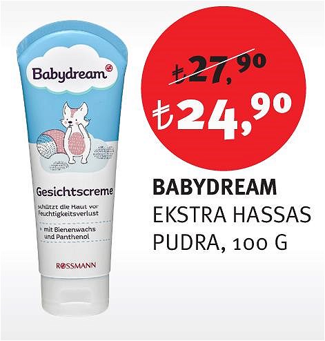 Babydream Extra Hassas Pudra 100 G image